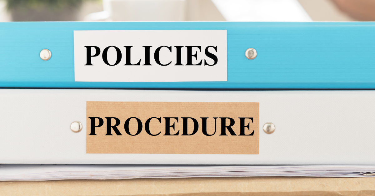 Policies and Procedure