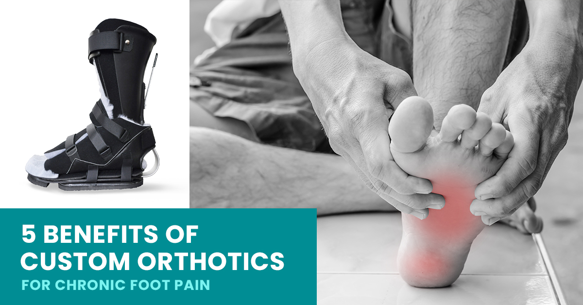 This blog explains why custom orthotics from Anatomical Concepts Inc. are the best choices for chronic foot pain treatment for conditions such as plantar fasciitis, arthritis, diabetic neuropathy, bursitis, and more.